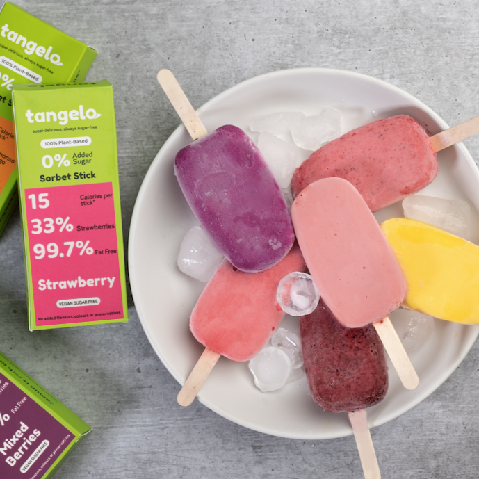 Assorted Sorbet Popsicles - 6 pcs (Vegan & Sugar-Free)